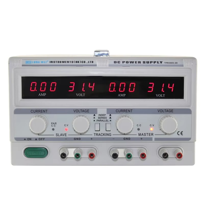 TPR-3005-2D Dual Channel Adjus - Dual Channel Linear Power Supply 30V 5A recension och pris