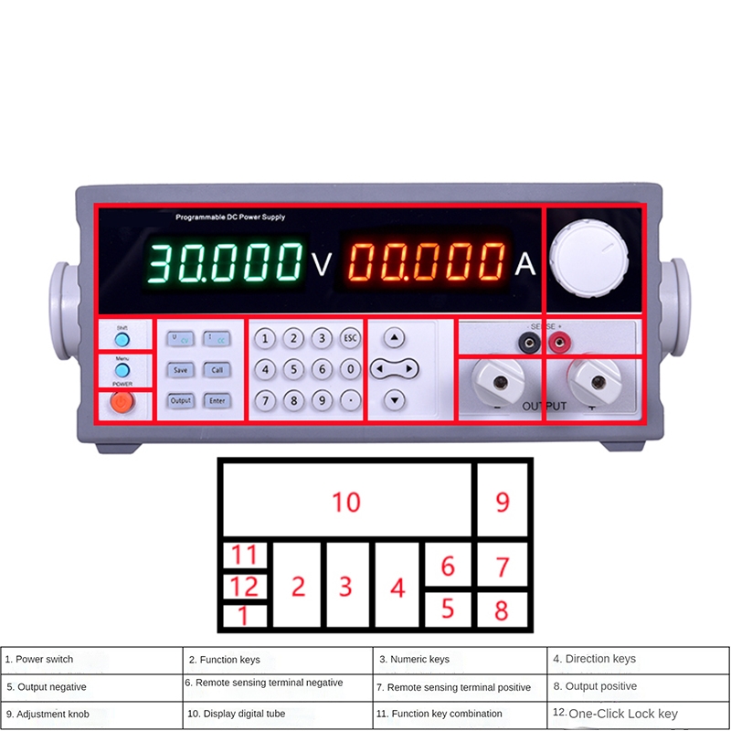 Laboratory adjustable 30V 60V  - Switching Dc Power Supply 300V 1A recension och pris