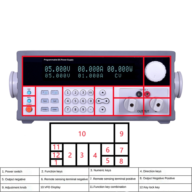 Laboratory adjustable 30V 60V  - Switching Dc Power Supply 300V 1A recension och pris